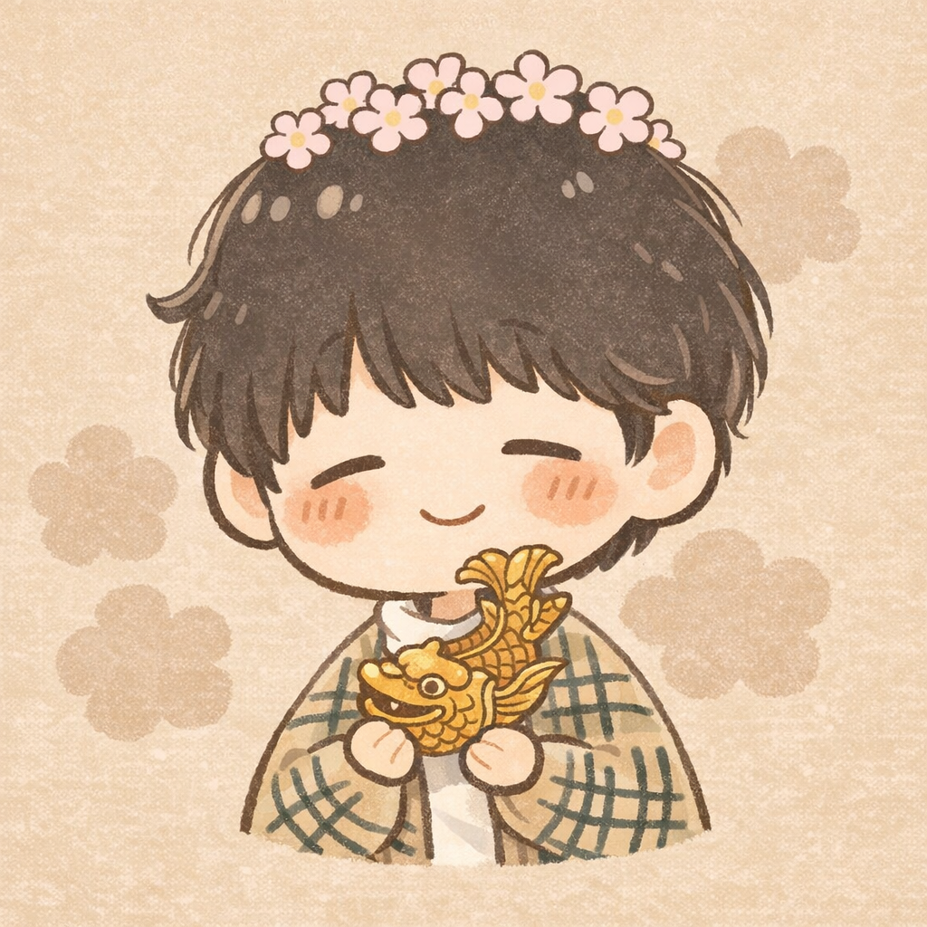 さくらがわのプロフィールイラスト